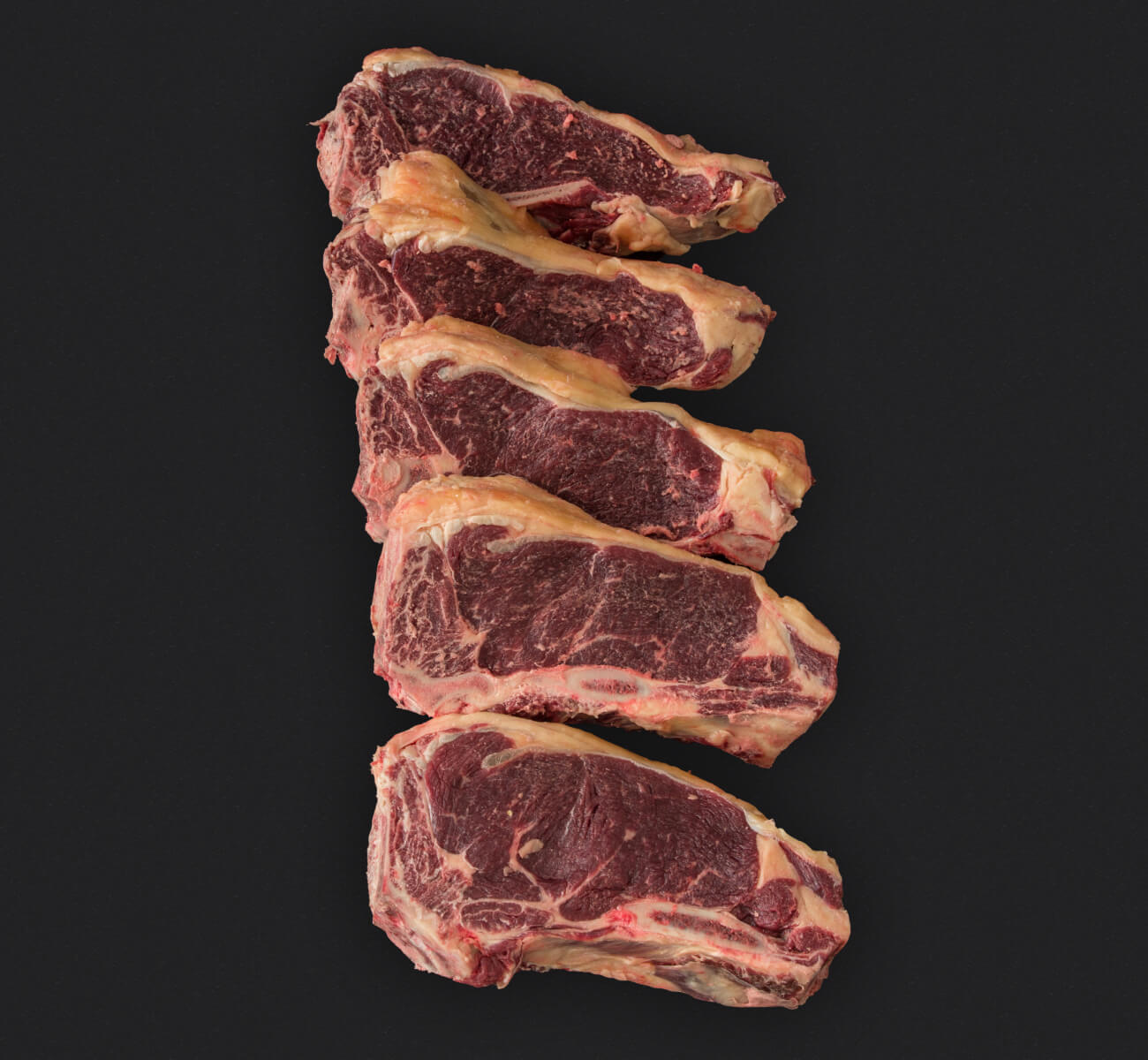PRE-CUT SIRLOIN STEAK IN BAGS OF 5 PIECES | Txogitxu PRE-CUT SIRLOIN STEAK IN BAGS OF 5 PIECES | Txogitxu